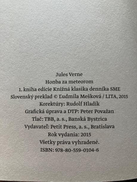 Honba za meteorom - jules verne, 