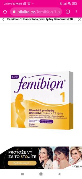 Femibion pred počatím