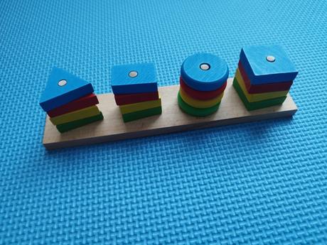 Montessori vkladačky, 