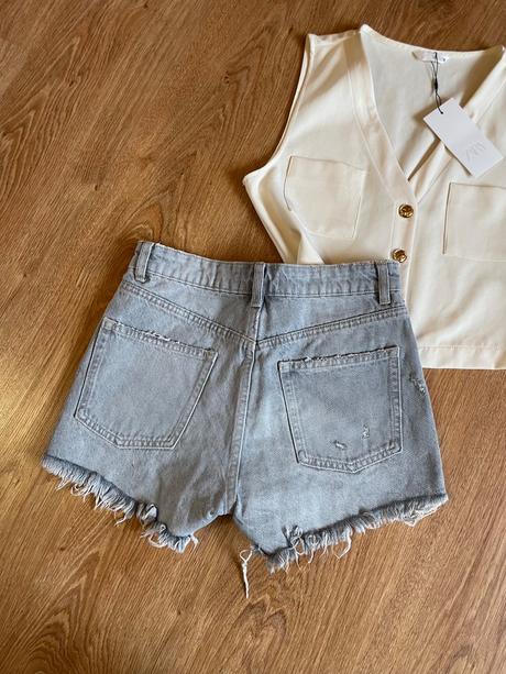 Riflove šortky zara, zara,s