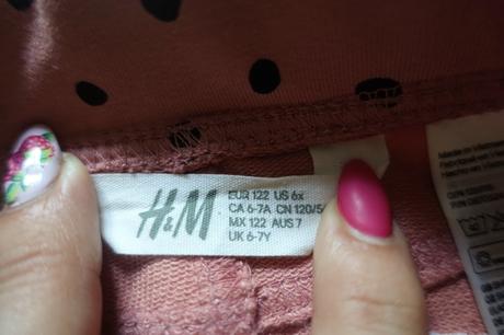 Poddajné mäkké nohavice h&m, h&m,122