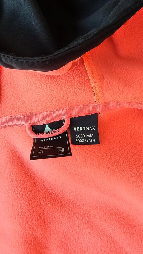 Softeshelová bunda, mckinley,128