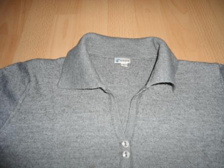 Tmavosive dlhe tricko, s