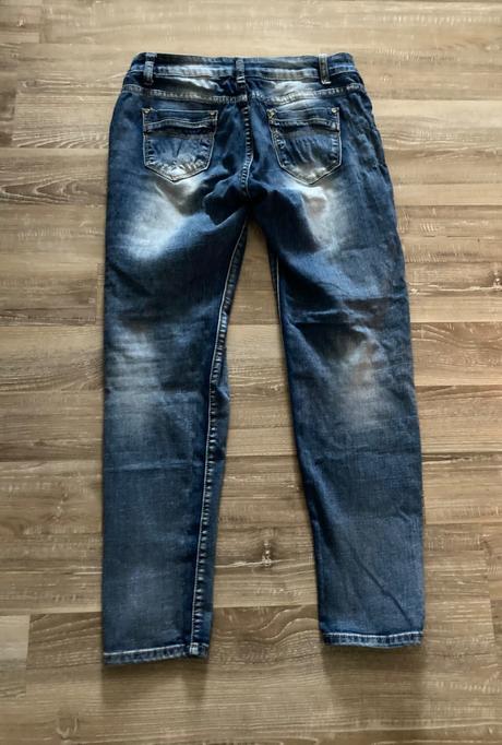 Roztrhané rifle, denim,30