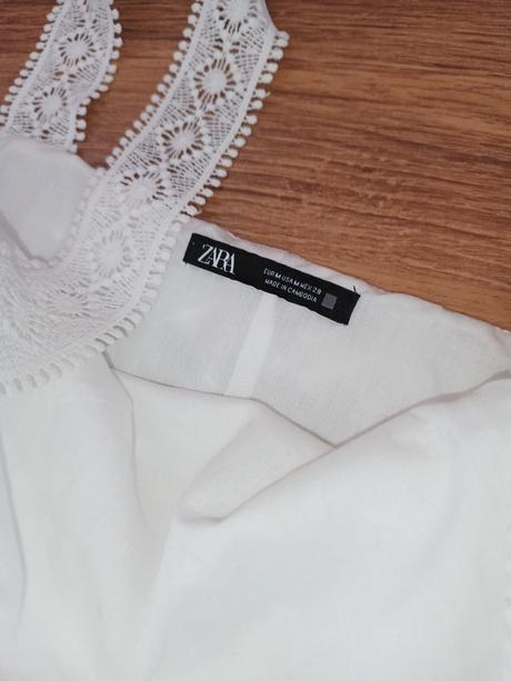 1x oblečené šaty, zara,m