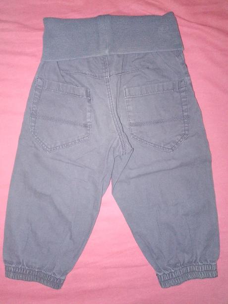 Nohavice s vysokym pasom, h&m,86