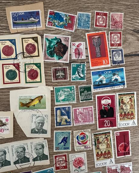 Predám mix starších poštových známok ddr c.11, 
