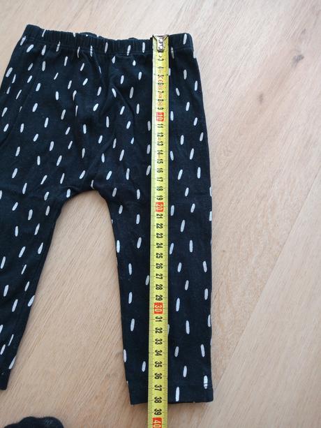 Tenké čierne tepláky, f&f,80