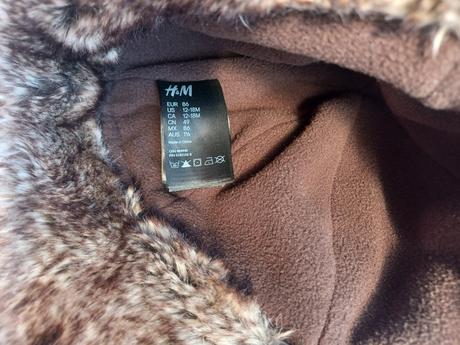 Baranica h&m veľ.86, h&m,86