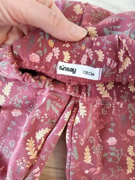 Tepláky, veľ. 128, sinsay,128