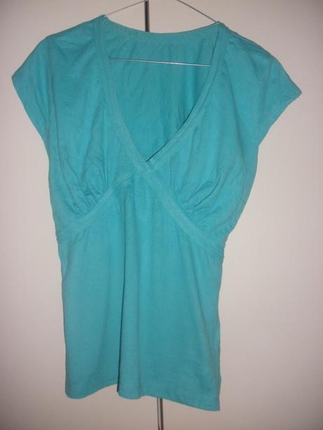 Tyrkysové tričko, s
