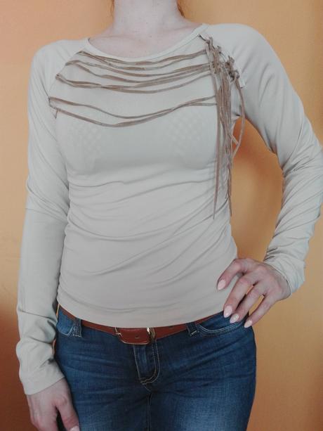 Strapcovy pulover, authentic,s