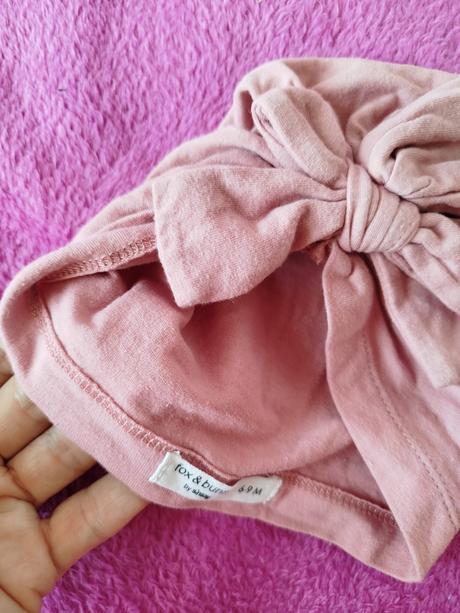 Turban čiapka 6-9 mes., fox & bunny,38