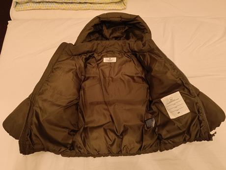 Vatovaná / páperová bunda 110/116, h&m,116