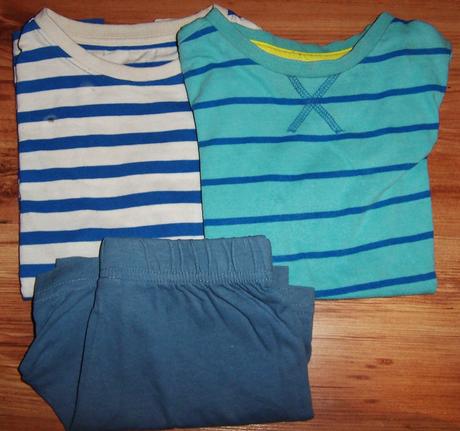 Dve tričká + krátke nohavice, 104–116