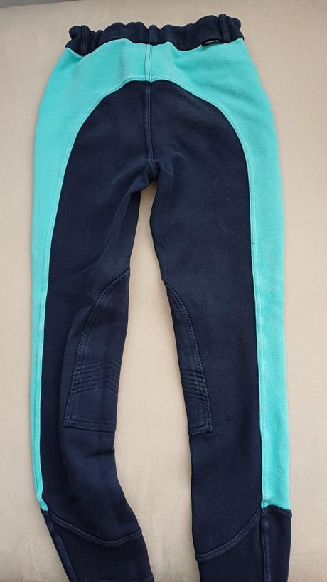 Jazdecké nohavice s tričkom, 140