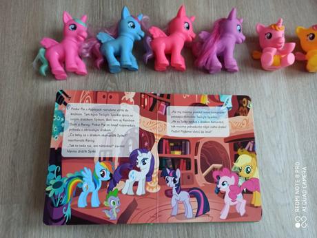Knižka a koníky - my little pony, 