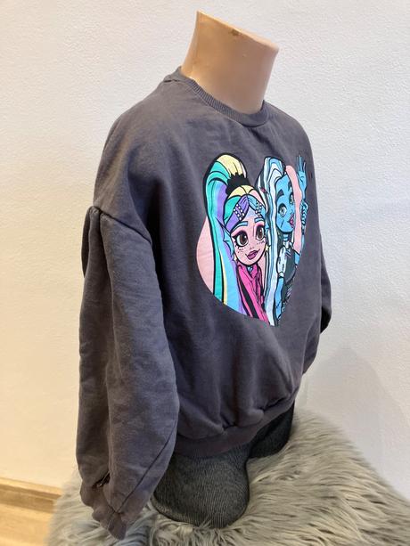 Dievčenská mikina monster high (128), sinsay,128