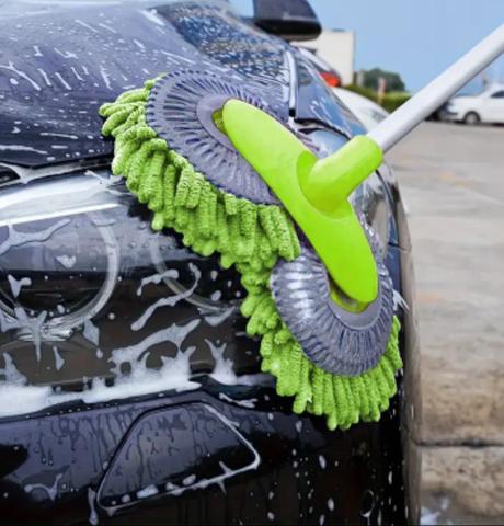 Dvojitý mop na umývanie auta, 