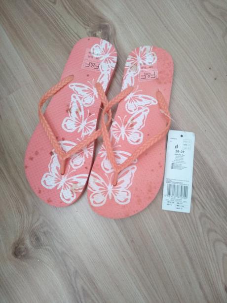 Šľapky, f&f,38