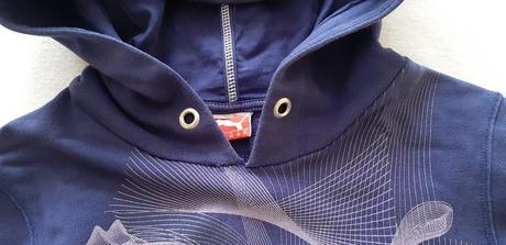 Fialová mikina puma, puma,s