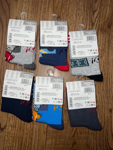 Ponozky so vzorom, 23 / 24 / 25 / 26