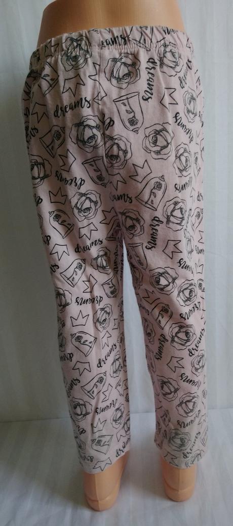 Dievčenské ružové pyžamové nohavice, motív, disney, disney,98