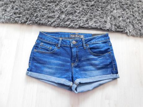 Rifľové šortky č.36, amisu,36