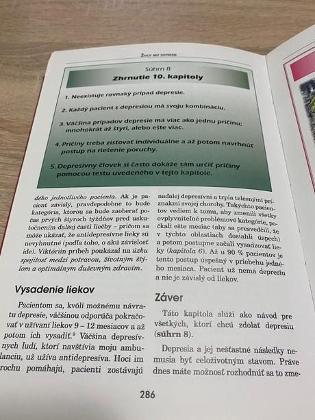 Život bez depresie prevencia a liečba depresie, 
