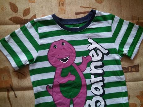 Barney tričko, mothercare,128
