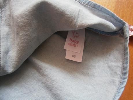 Riflová košielka, c&a,80