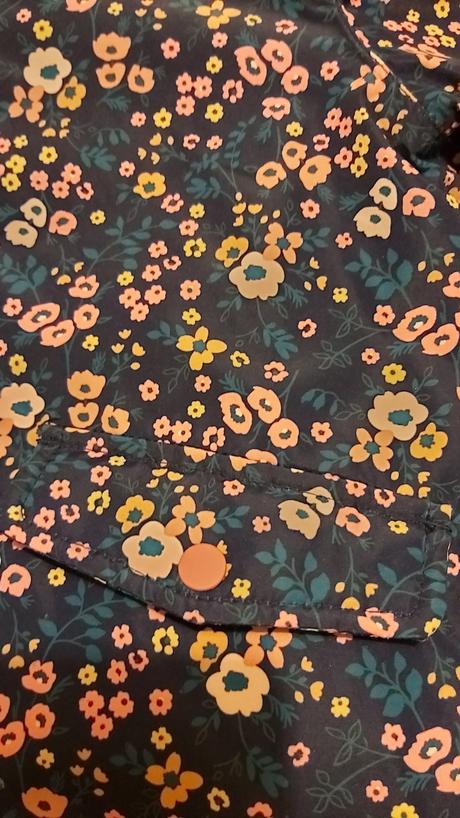 Zimná bunda kvetinková 104, f&f,104