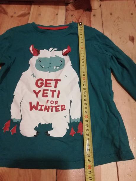 Tričko zimný motív, pepco,110