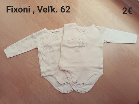 Body dlhý rukav, fixoni,62