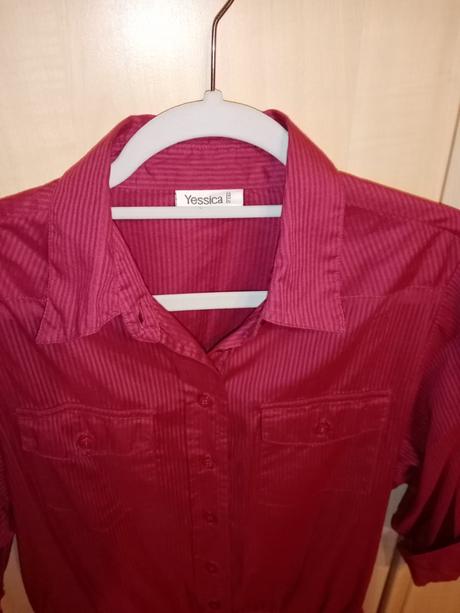 Blúzka c&a vínovo červená, c&a,m