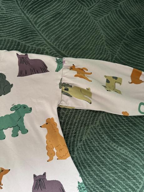 Šaty z úpletu so psíkmi, zn lindex, v. 116, lindex,116