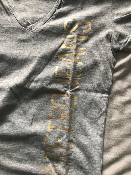 Retro jeans triko, xs