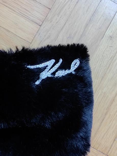 Karl lagerfeld štýlová moderná čelenka ušianka, m