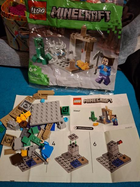 Lego 30647 minecraft kvapľová jaskyňa,