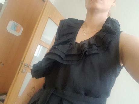 Ľanová zavinovacia blúzka yaya, l