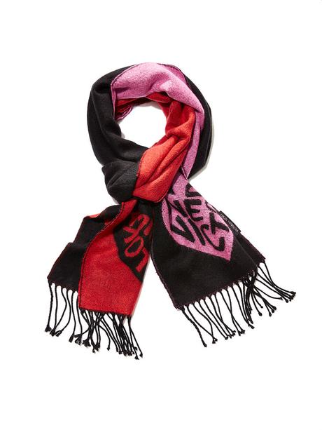 Teplý grafický šál victoria's secret usa, victoria's secret