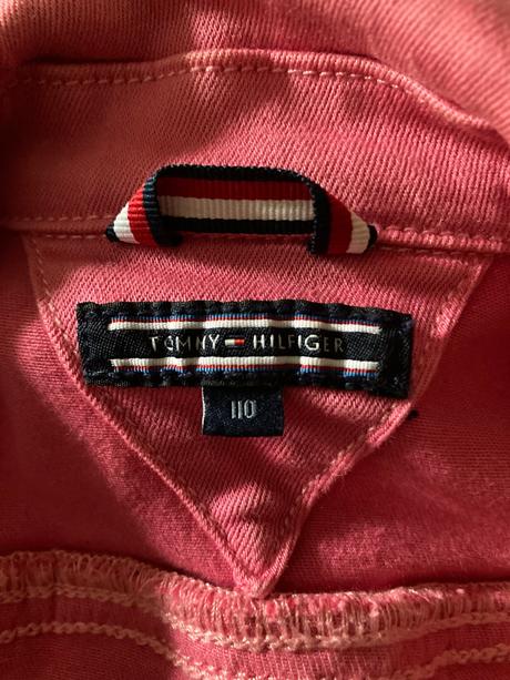 Rifľová bunda, tommy hilfiger,110
