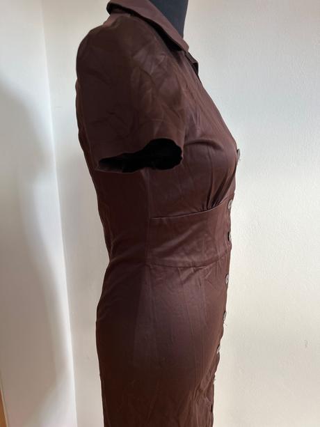 Šaty hnedé, bonprix,s