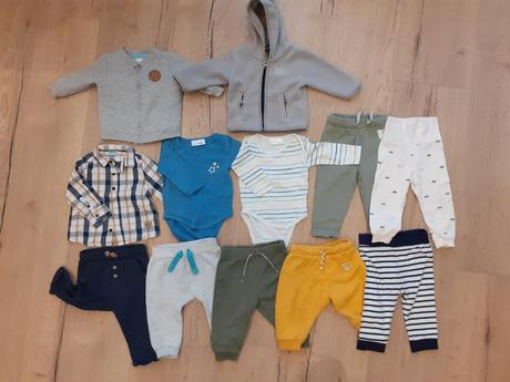 Balik oblecenia pre chlapca v.74/12 ks, 68–80