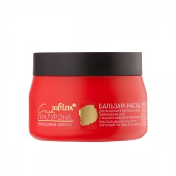 Maska na farbené vlasy,