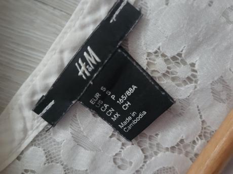 Vzorovaná blúzka bez rukávov, h&m,s