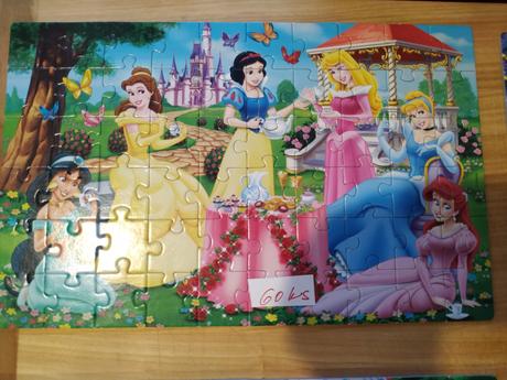 Puzzle disney princess 4 in 1,