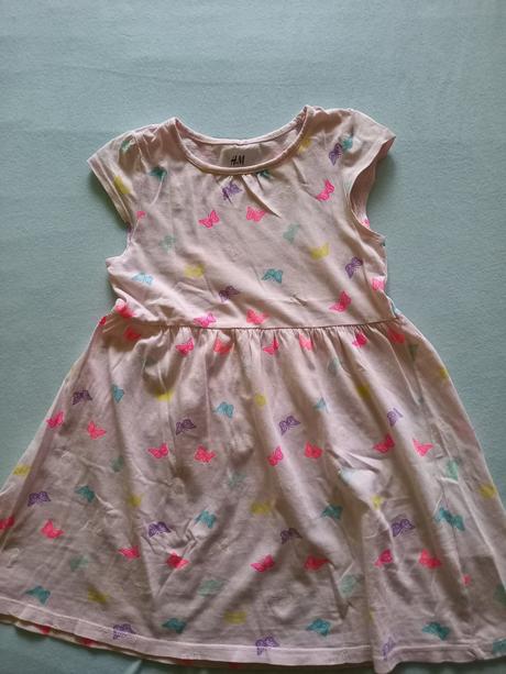 Letné šaty vel.98/104, h&m,98