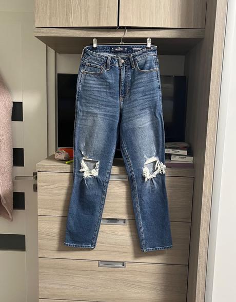 Mom jeans, pas 67 cm, hollister,s