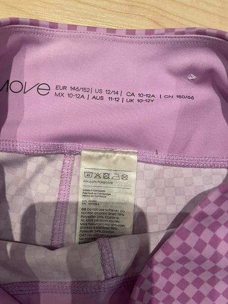 Leginy move 10-12 rokov, h&m,152